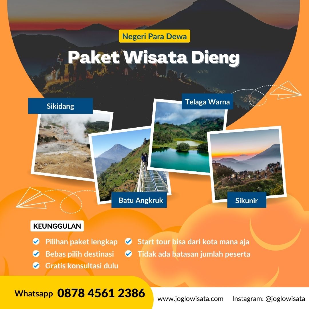 Paket Wisata Dieng Dari Joglo Wisata