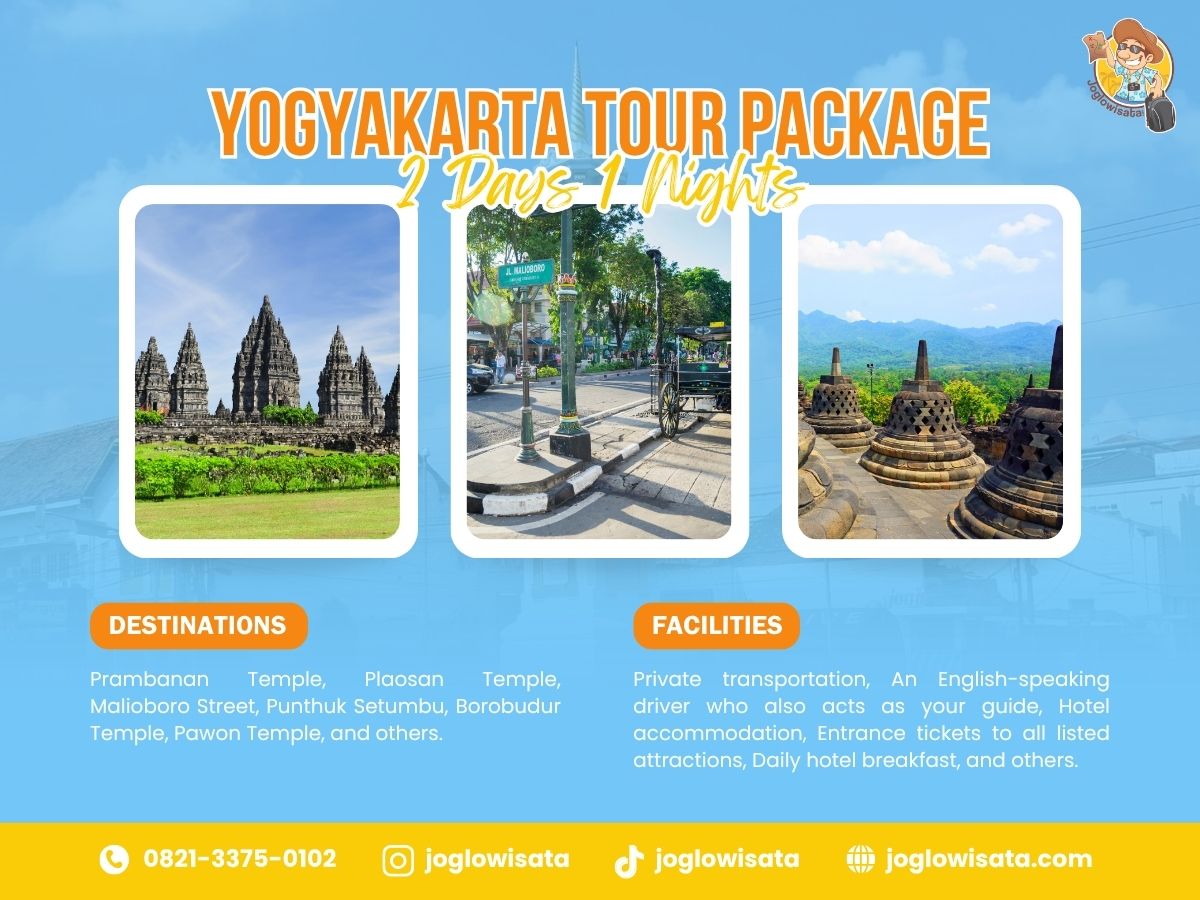 Yogyakarta Tour Package 2 Days 1 Nights
