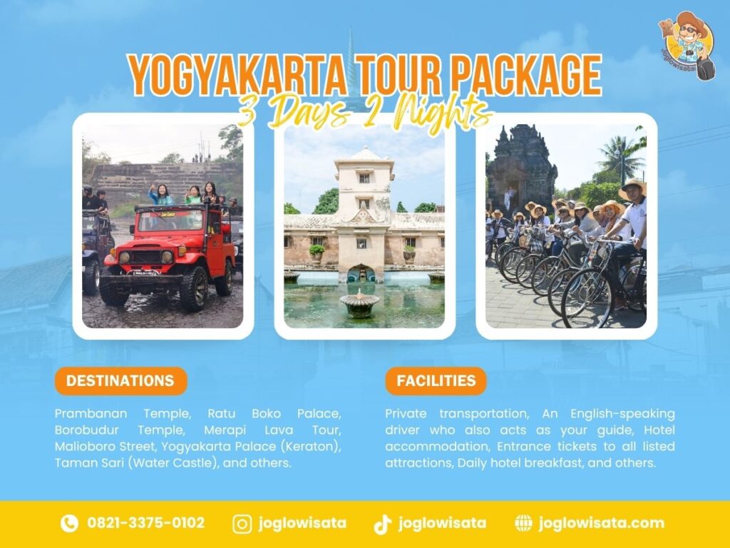 Yogyakarta Tour Package 3 Days 2 Nights