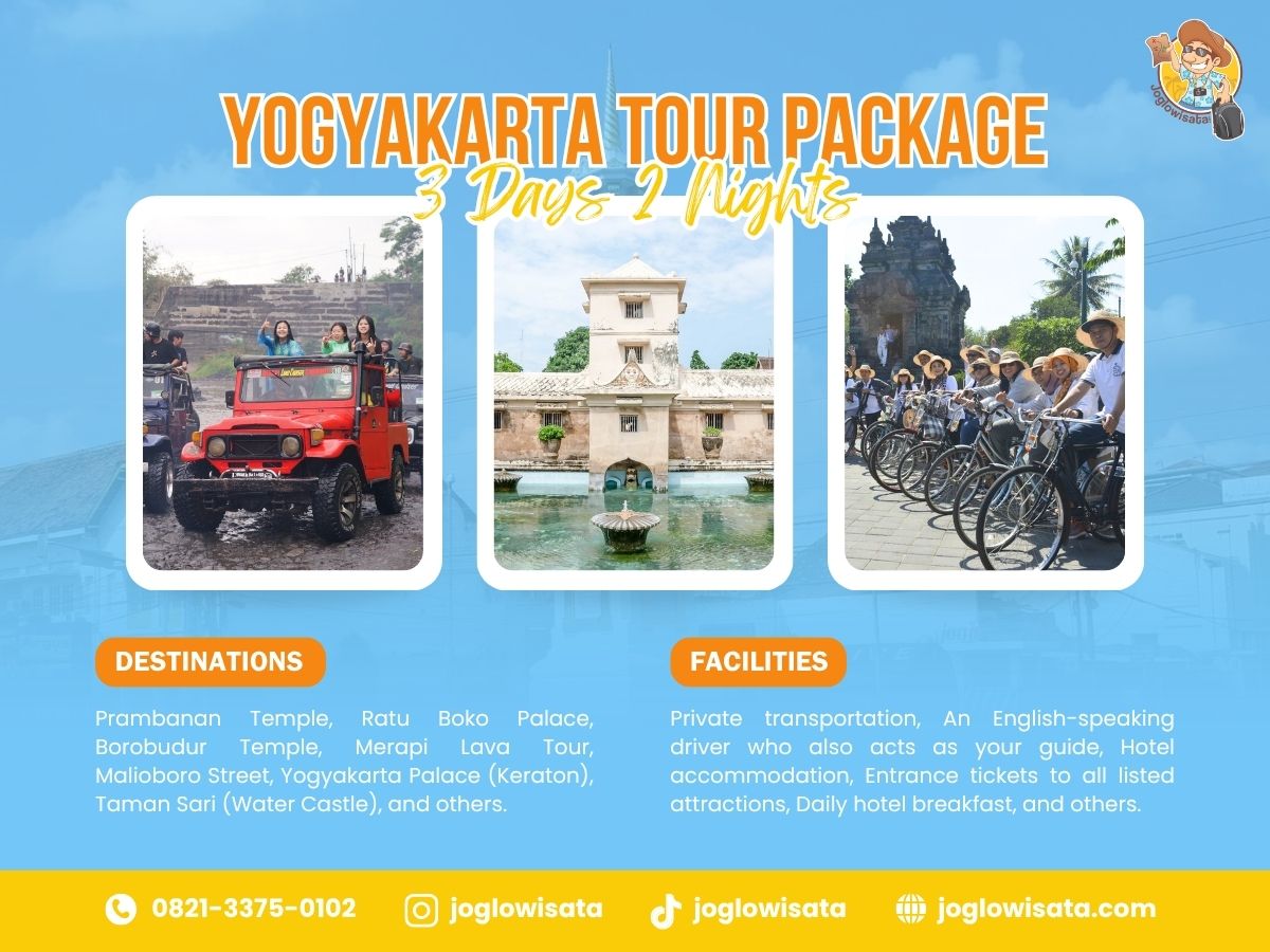 Yogyakarta Tour Package 3 Days 2 Nights
