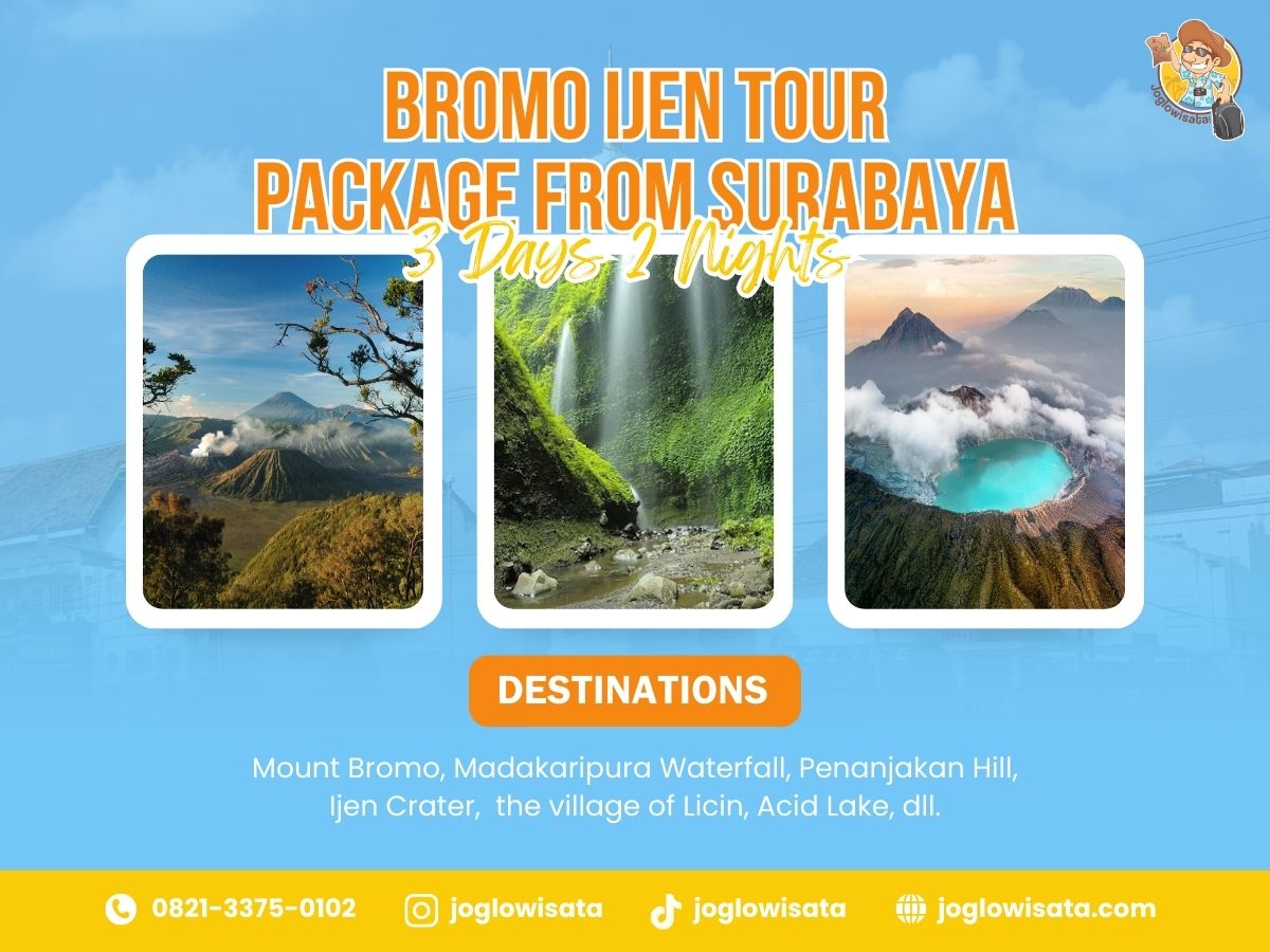 3 Days 2 Nights Bromo Ijen Tour Package from Surabaya
