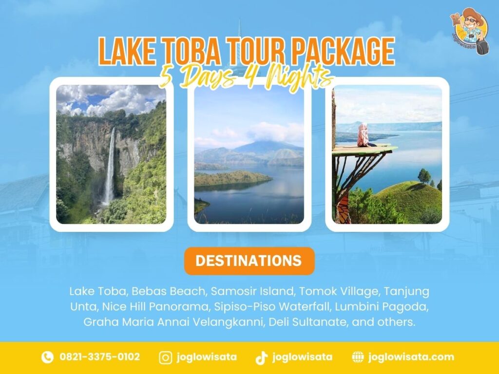 Medan Lake Toba Tour Package 5 Days 4 Nights