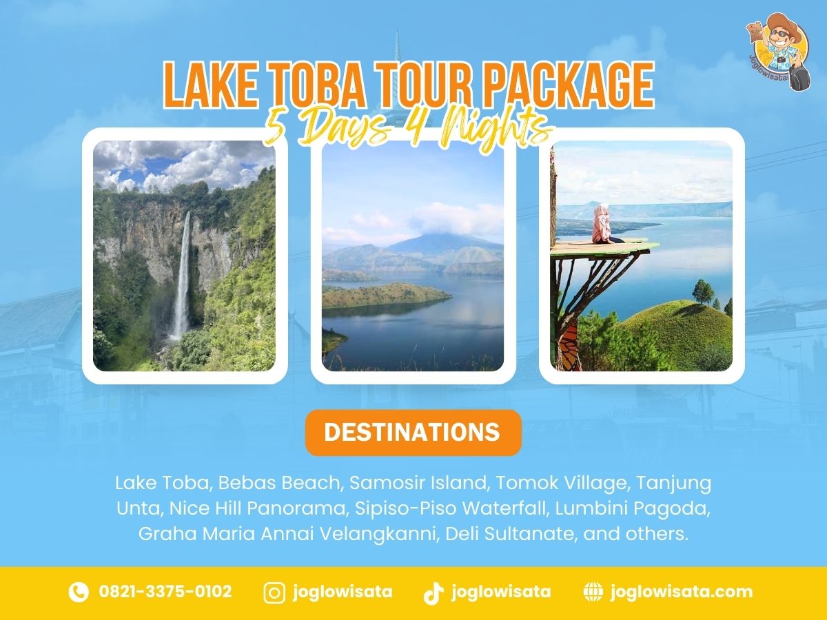 Medan Lake Toba Tour Package 5 Days 4 Nights