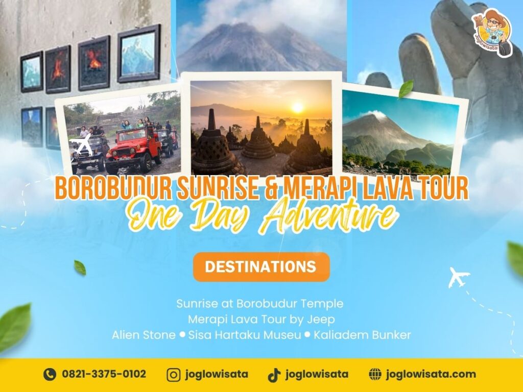 Borobudur Sunrise and Merapi Lava Tour