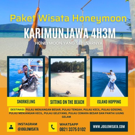 Paket Honeymoon Karimunjawa 4H3M
