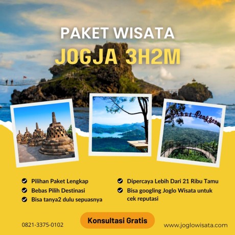 Paket Wisata Jogja 3 Hari 2 Malam