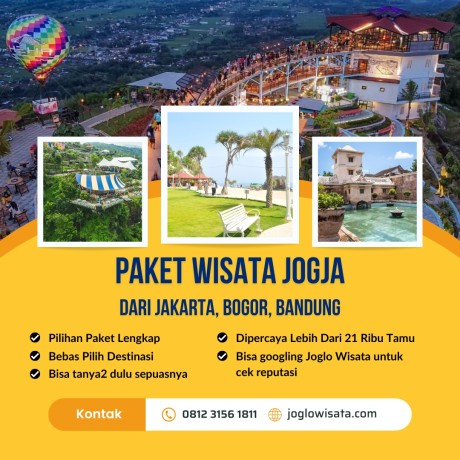 Paket Wisata Jogja 2024 Dari Jakarta, Bogor, Bandung
