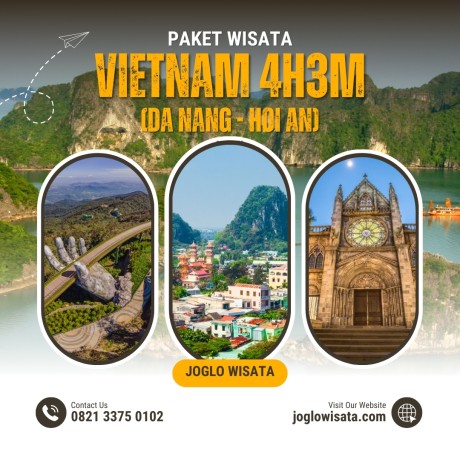 Paket Wisata Vietnam 4 Hari 3 Malam (Da Nang)