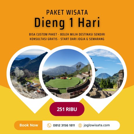 Paket Wisata Dieng 1 Hari