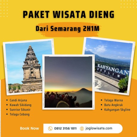 Paket Wisata Dieng Dari Semarang 2H1M