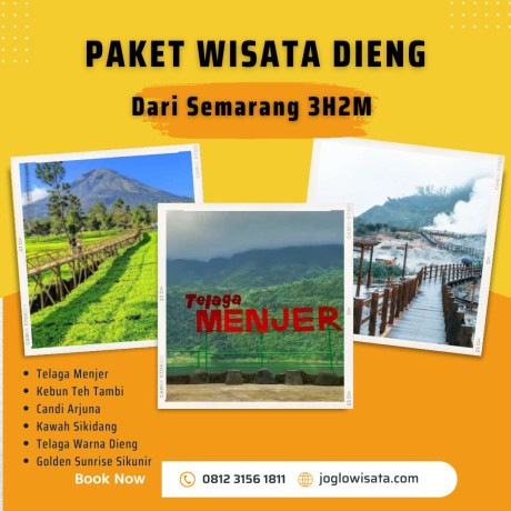 Paket Wisata Dieng Dari Semarang 3H2M