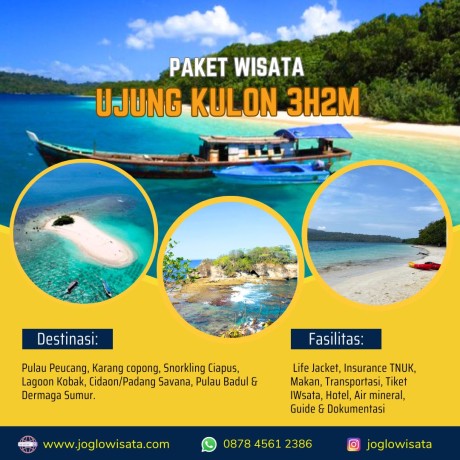 Paket Wisata Ujung Kulon 3 Hari 2 Malam