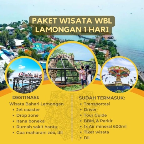 Paket Wisata WBL Lamongan 1 Hari