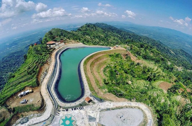 Embung Sriten, Pesona Kolam di Atas Awan