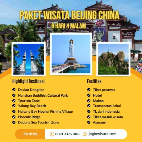 Paket Wisata Beijing China 6 Hari 4 Malam