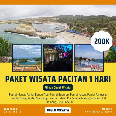 Paket Wisata Pacitan 1 Hari