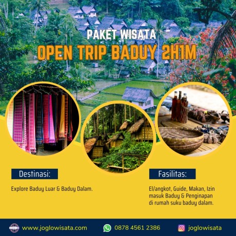 Open Trip Baduy 2 Hari 1 Malam