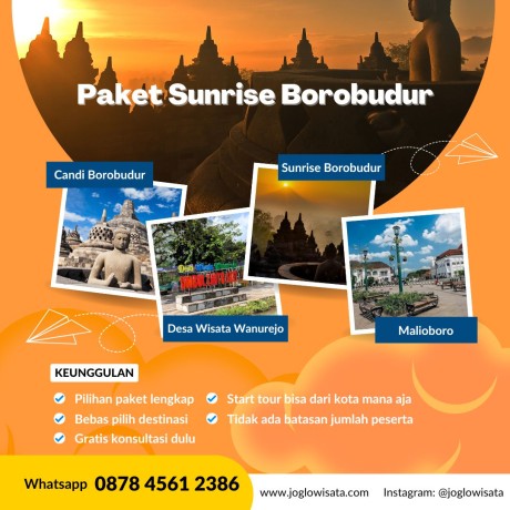 Paket Sunrise Borobudur 1H