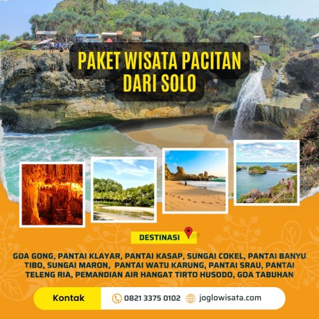 Paket Wisata Pacitan dari Solo