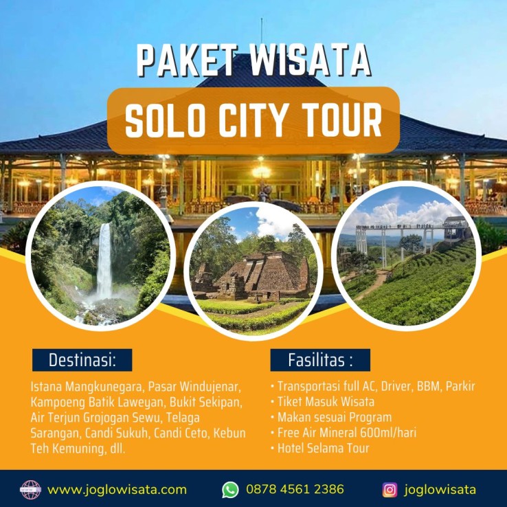 Paket Wisata Solo City Tour Terbaru