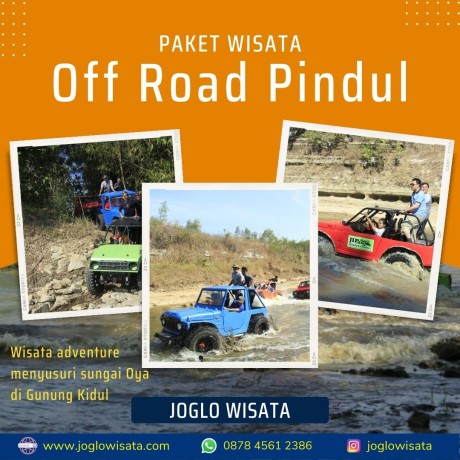 Paket Wisata Off Road Pindul Jogja 1 Hari