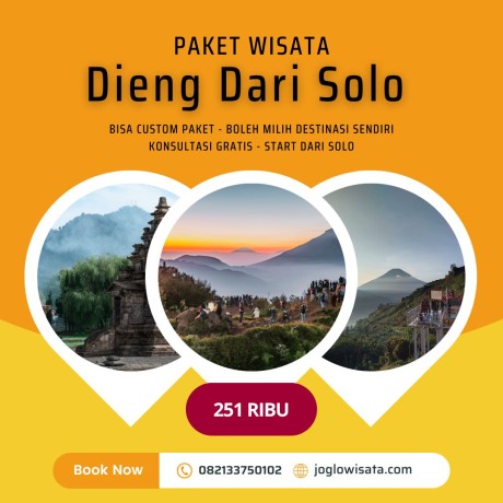 Paket Wisata Dieng Dari Solo