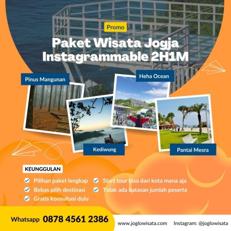 Paket Wisata Jogja Instagramable 2H1M