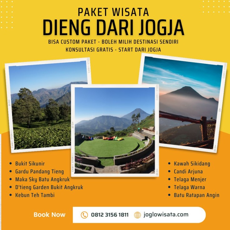 Paket Wisata Ke Dieng Dari Jogja