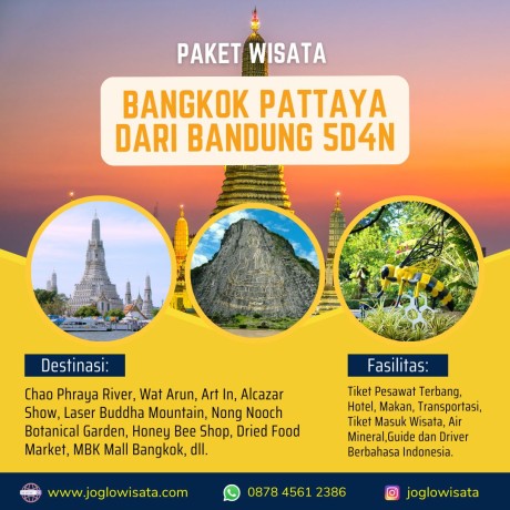 Paket Tour Ke Bangkok Dari Bandung