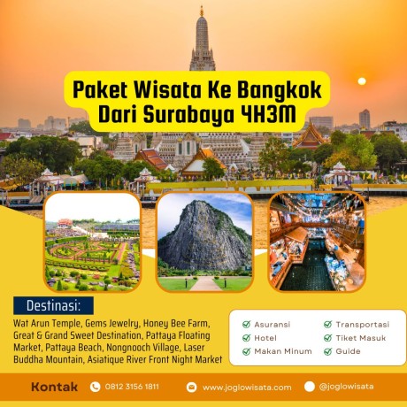 Paket Wisata Ke Bangkok Dari Surabaya