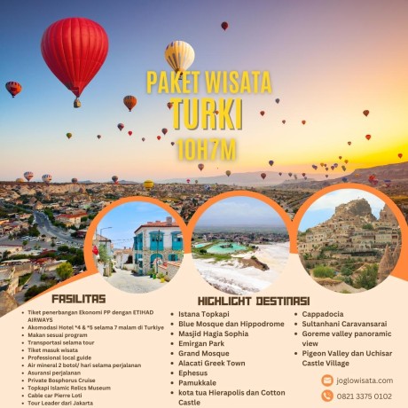 Promo Paket Wisata Turki Murah 2025