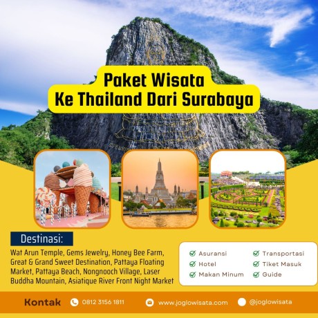 Paket Wisata Ke Thailand Dari Surabaya