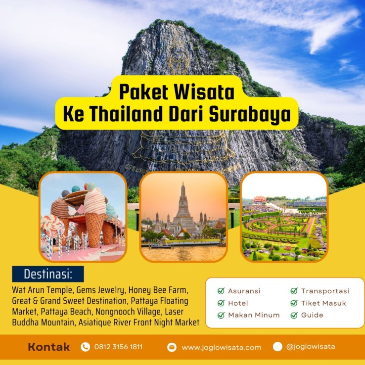 Paket Wisata Ke Thailand Dari Surabaya