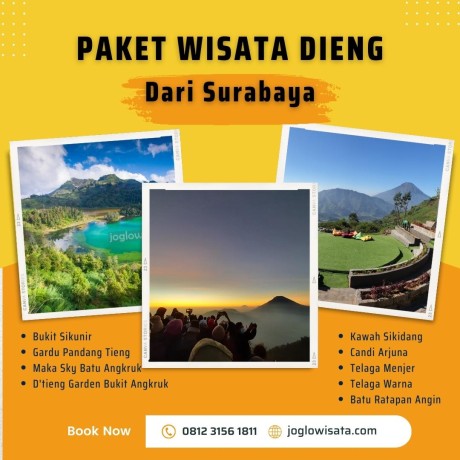 Paket Wisata Dieng Dari Surabaya, Malang Dan Sekitarnya