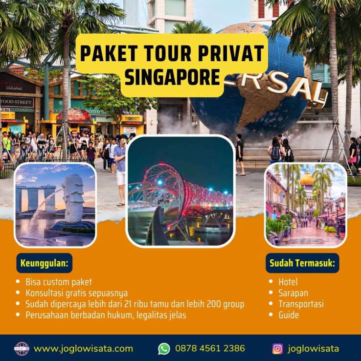Paket Tour Private Singapore Terbaru