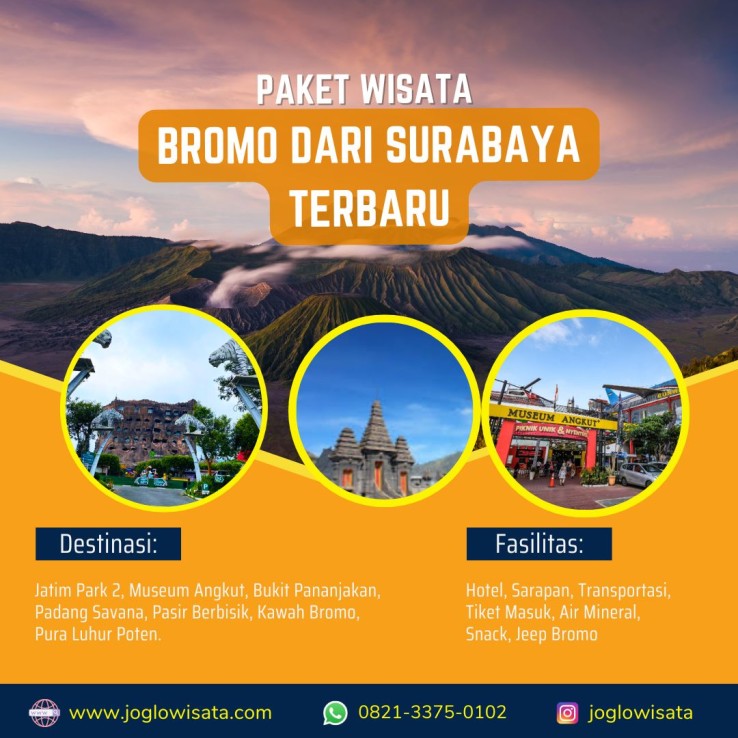 Paket Wisata Bromo Dari Surabaya Terbaru