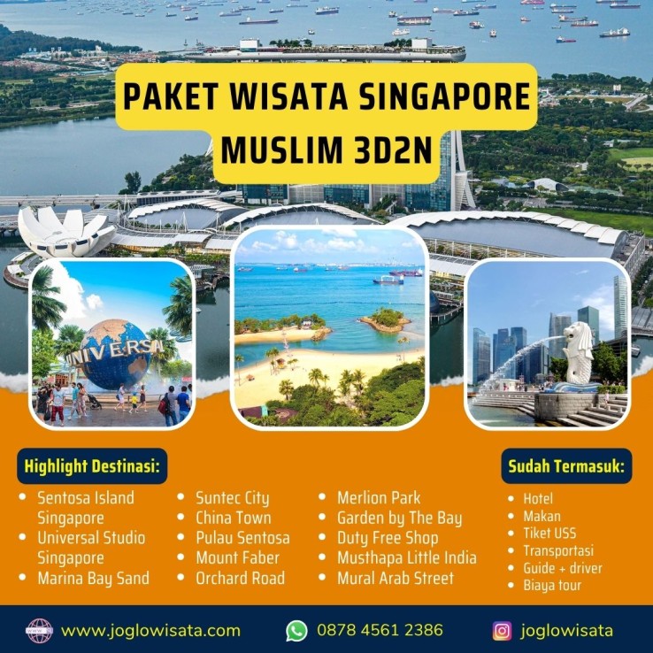 Paket Wisata Muslim Singapore