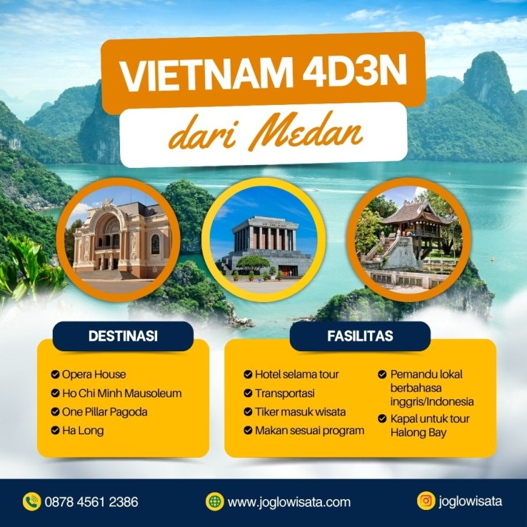 Paket Wisata Vietnam Dari Medan