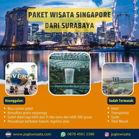 Paket Tour Singapore Dari Surabaya 2024
