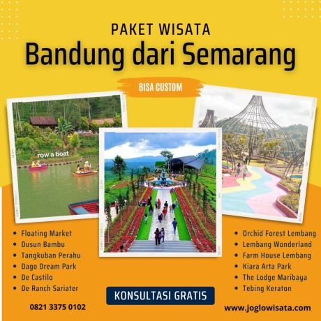 Ini Dia Paket Wisata Bandung Dari Semarang Dengan Destinasi Yang Hits Dan Instagrammable
