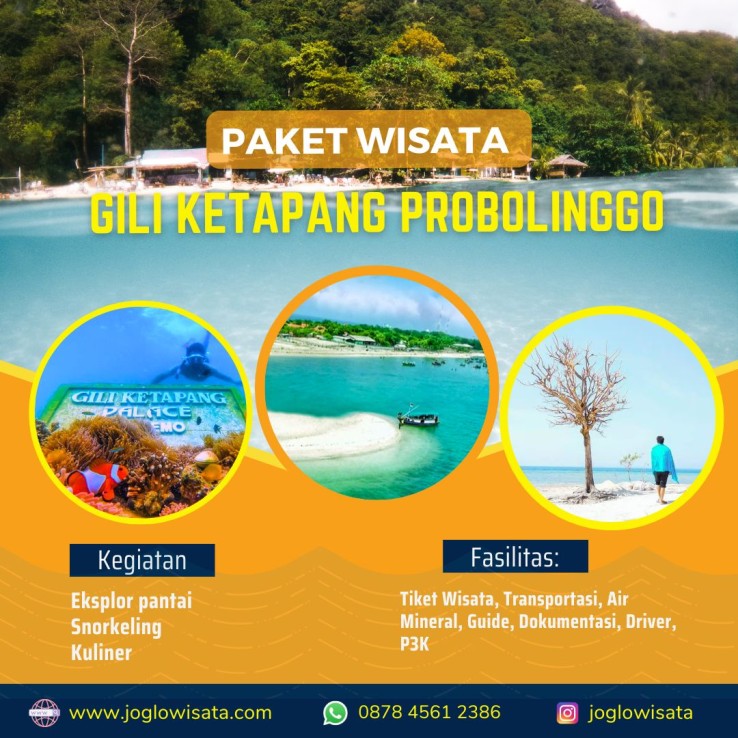 Paket Wisata Gili Ketapang Probolinggo Terbaru