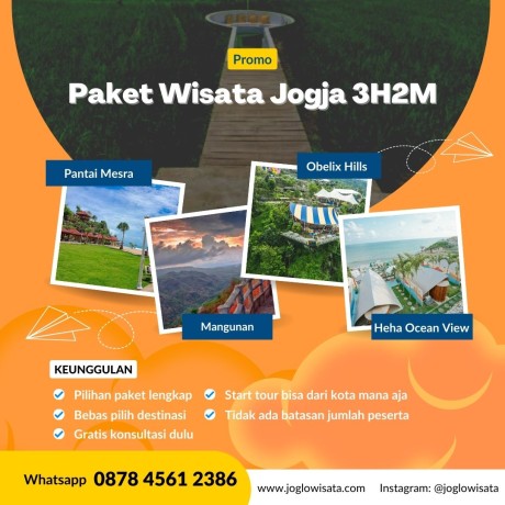 Paket Wisata Jogja 3 Hari 2 Malam Hits