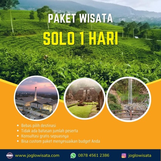 paket tour solo 1 hari