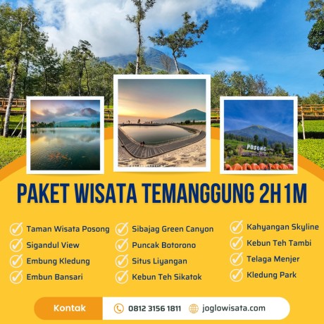 Paket Wisata Temanggung 2 Hari 1 Malam