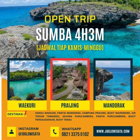 Open Trip Sumba 4 Hari 3 Malam