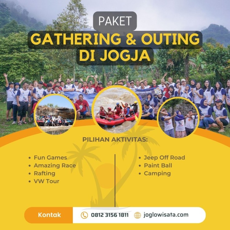 EO Paket Employee Gathering dan Outing Kantor di Jogja