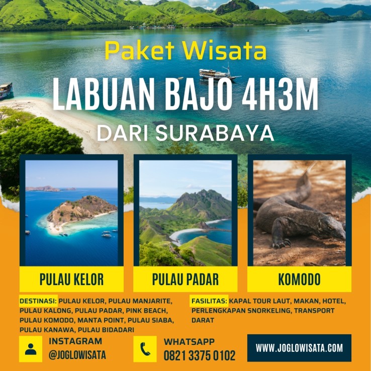 Paket Wisata Labuan Bajo dari Surabaya