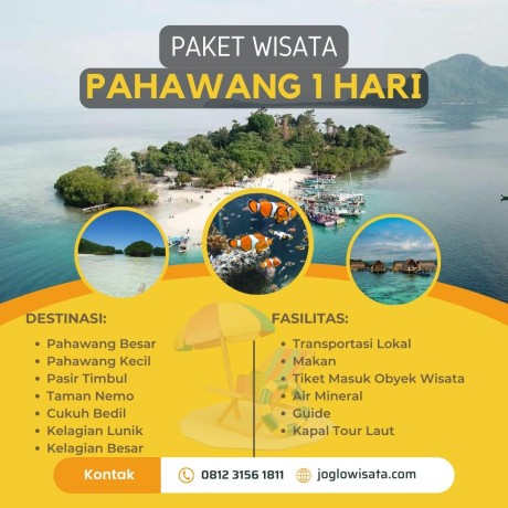 Paket Wisata Pahawang 1 Hari