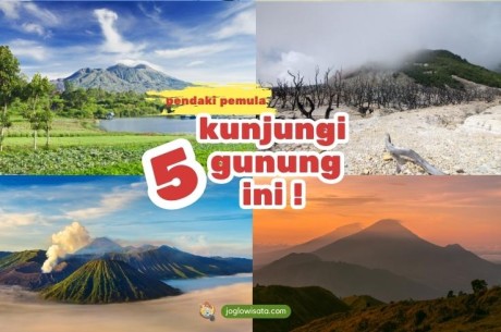 5 Gunung Indonesia untuk Pendaki Pemula