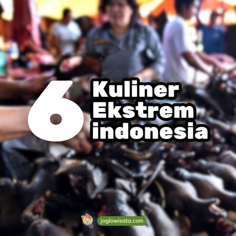 Daftar Kuliner Ekstrem di Indonesia, Kamu Berani Coba?
